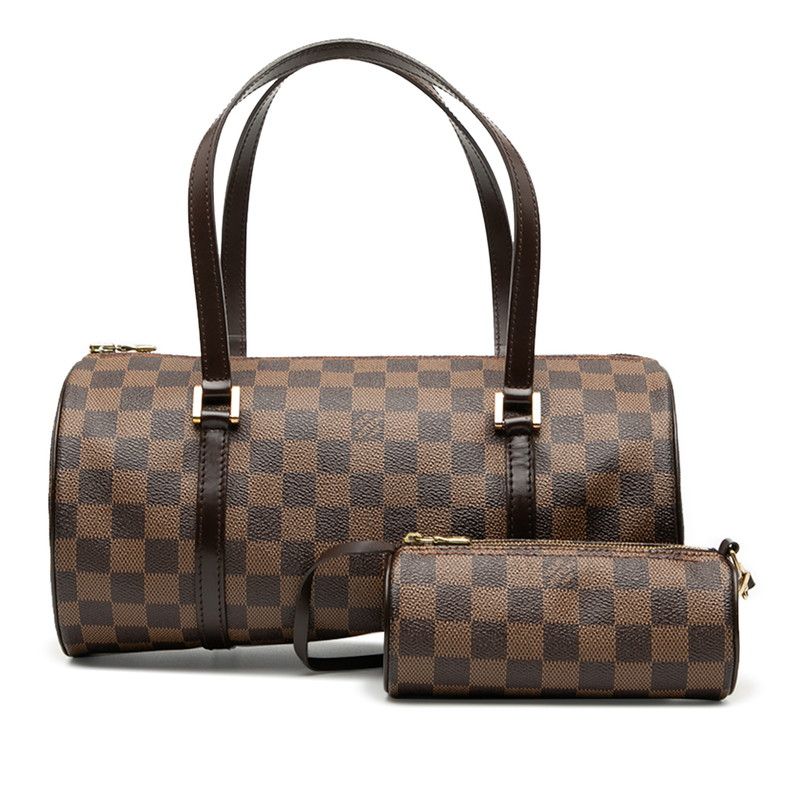 Louis Vuitton Damier 30 N41210 Brown PVC Leather Women Louis Vuitton