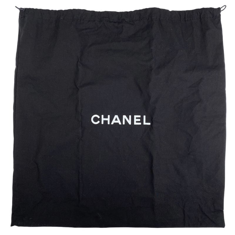 Chanel Coco Mark Chain Tote Shoulder Bag Matelasse Tote Bag Caviar Skin Red