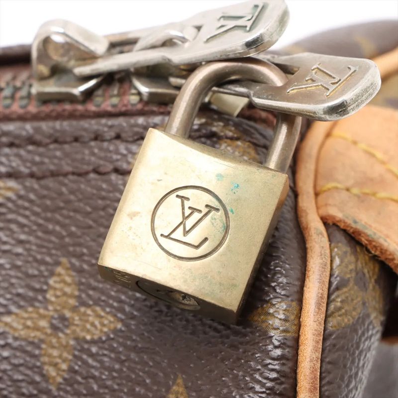 Louis Vuitton Monogram Keepall 50 M41426 Leather Boston Bag Business Travel