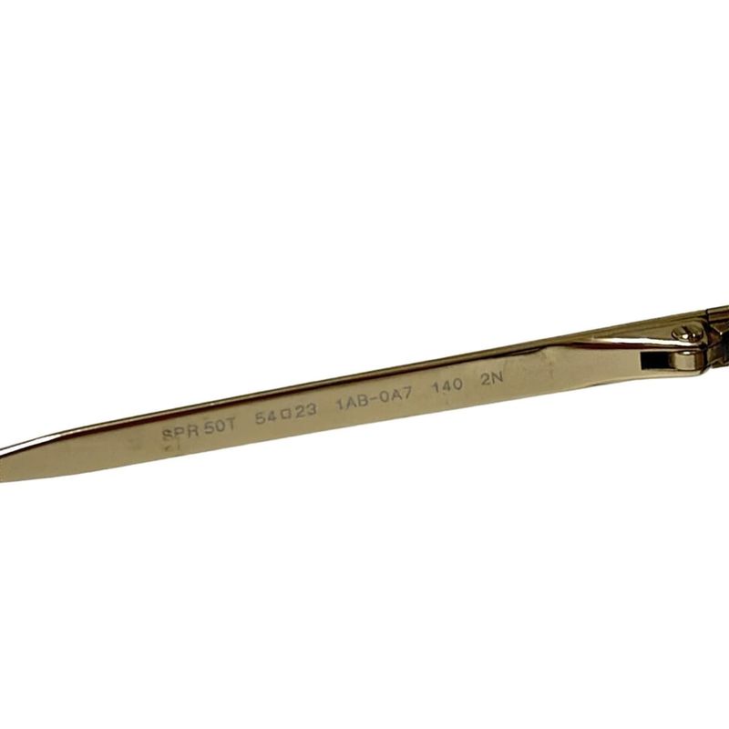 Prada Sunglasses - Spr50t Black And Gold