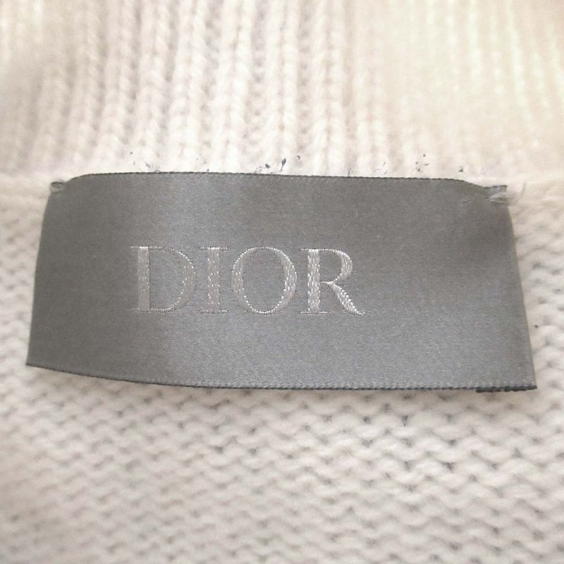 25ss Dior Homme Dior Homme Dior and Hylton Nel Print Turtleneck Knit Sweater