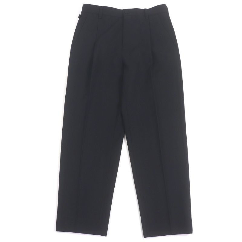 □dior Homme 143c184a5180 Single Trouser Pants Slacks Black 48 Made In Italy