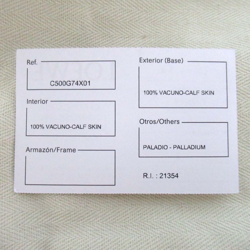 Loewe Leather Coin Case Ankle Pouch Motif Pink Ladies Used