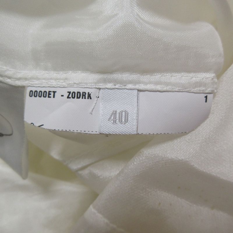 Prada Crochet Lace Sleeveless Mimolée Length Dress Size 40 Off White Women's