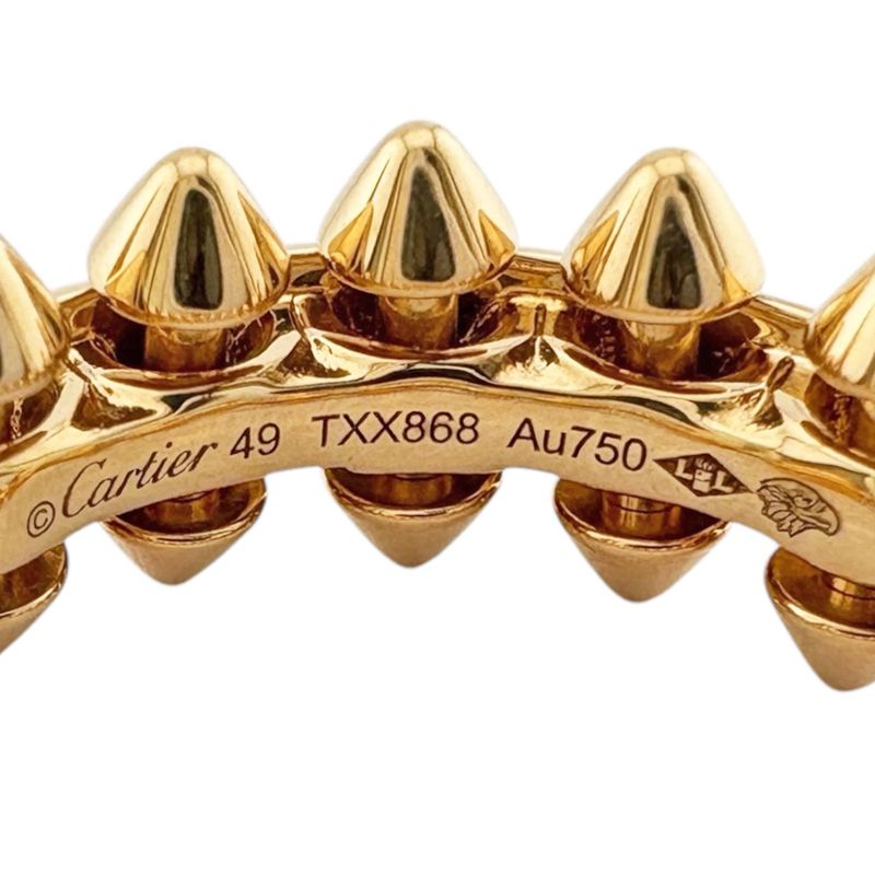 Cartier Crash de Cartier Ring Size 9 18k Gold 18k Yellow Gold Ladies Cartier