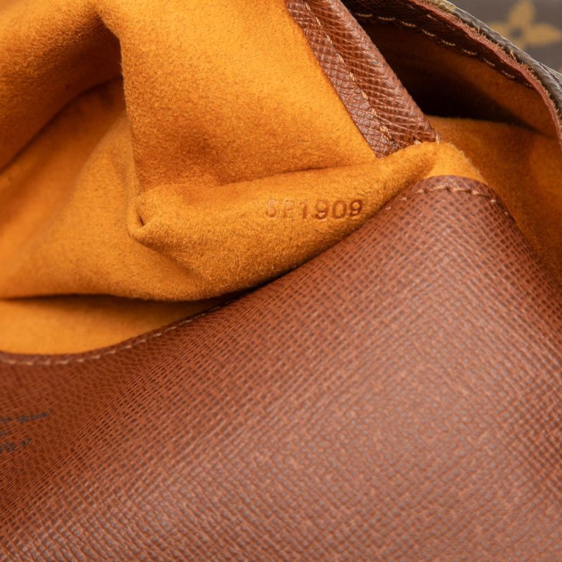 Louis Vuitton Monogram Musette Tango Short M51257 Brown PVC Leather Women Louis