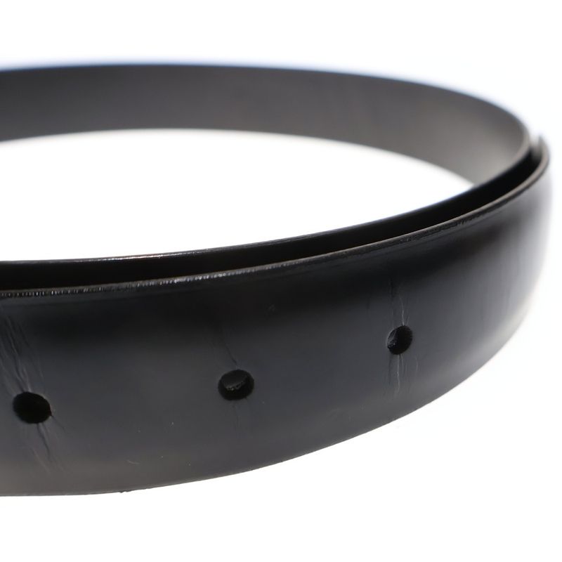 Louis Vuitton Santure Calf Leather Belt Black M9840
