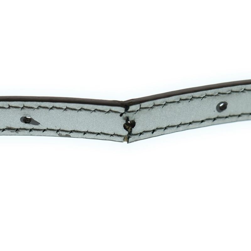 Balenciaga Hourglass XS 2WAY Bag Shoulder Bag Mini Bag Handbag Metallic Silver