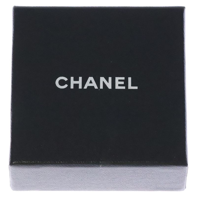 Chanel Coco Mark Gripoa Earrings 01A Red And Gold GP