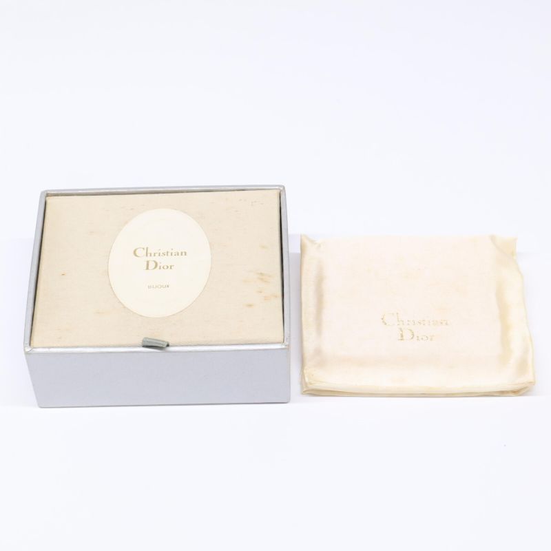 Christian DIOR Rhinestone Logo Heart Top