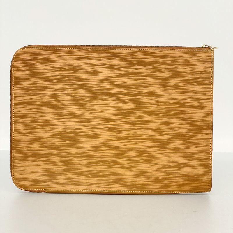 Louis Vuitton Epi Poche Cumann Clutch Bag M54498 Zipangu Gold Men's