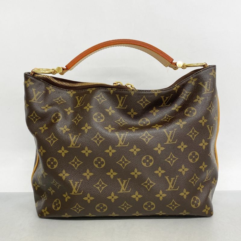 Louis Vuitton Shoulder Bag Monogram Suri PM M40586 Brown Ladies