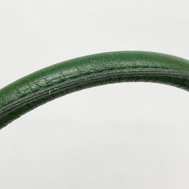 Gucci Tote Bag GG Supreme 114288 PVC Brown Green Silver Hardware Men Ladies