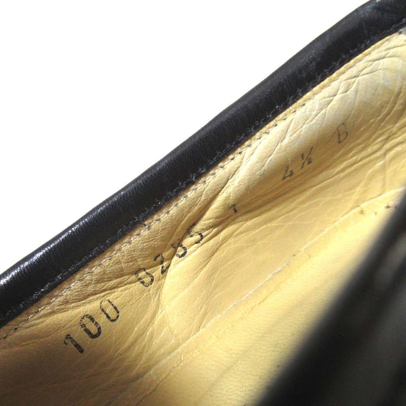 Gucci Vintage Suede Leather Horsebit Loafers 4.5B Approx 21.5cm (8.46in) Black