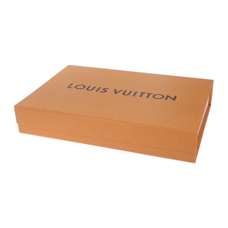 Louis Vuitton Scarf Neo Petit Damier M77988 Scarf Wool Black Men's [A Rank