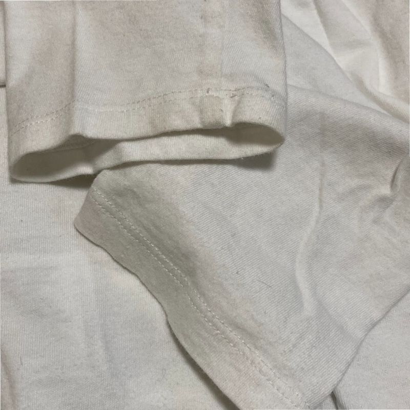 Good Gucci Webline Print Long Sleeve T-Shirt Size 12 White Kids Used