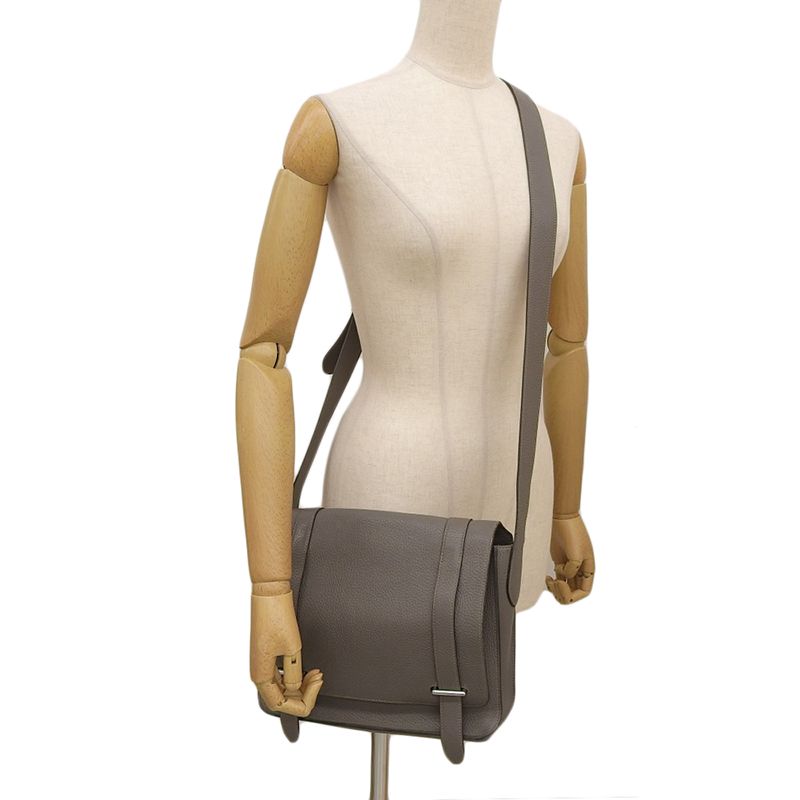 Hermes Steve Caporal 27 Shoulder Bag