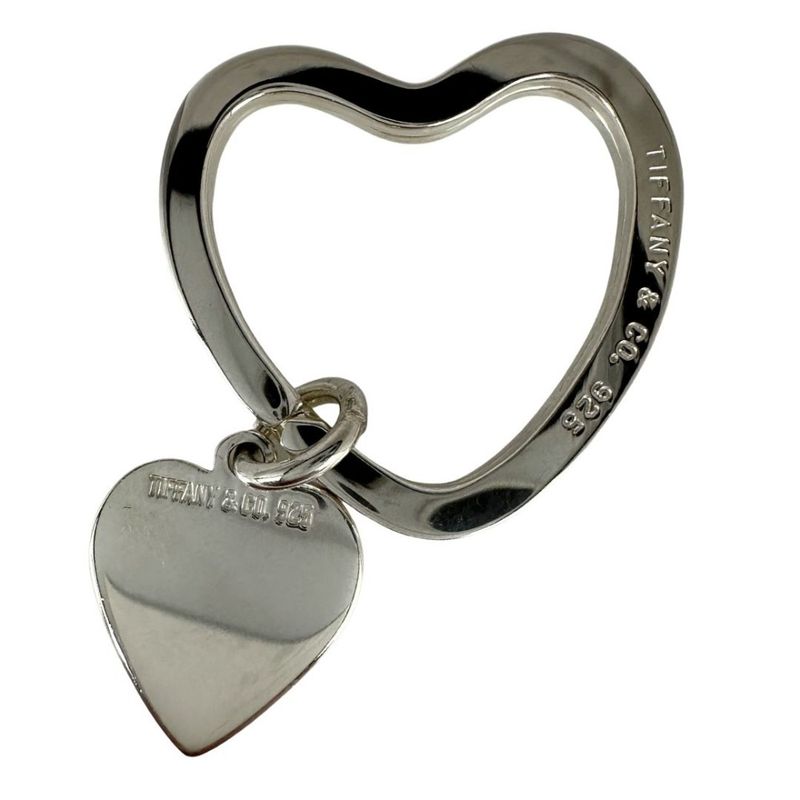 Tiffany & Co Open Heart Key Ring Key Ring