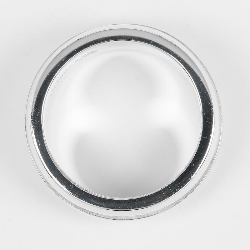 Tiffany & Co Atlas Grooved Double Line 925 Silver 11.5 Unisex 9.53g Ring