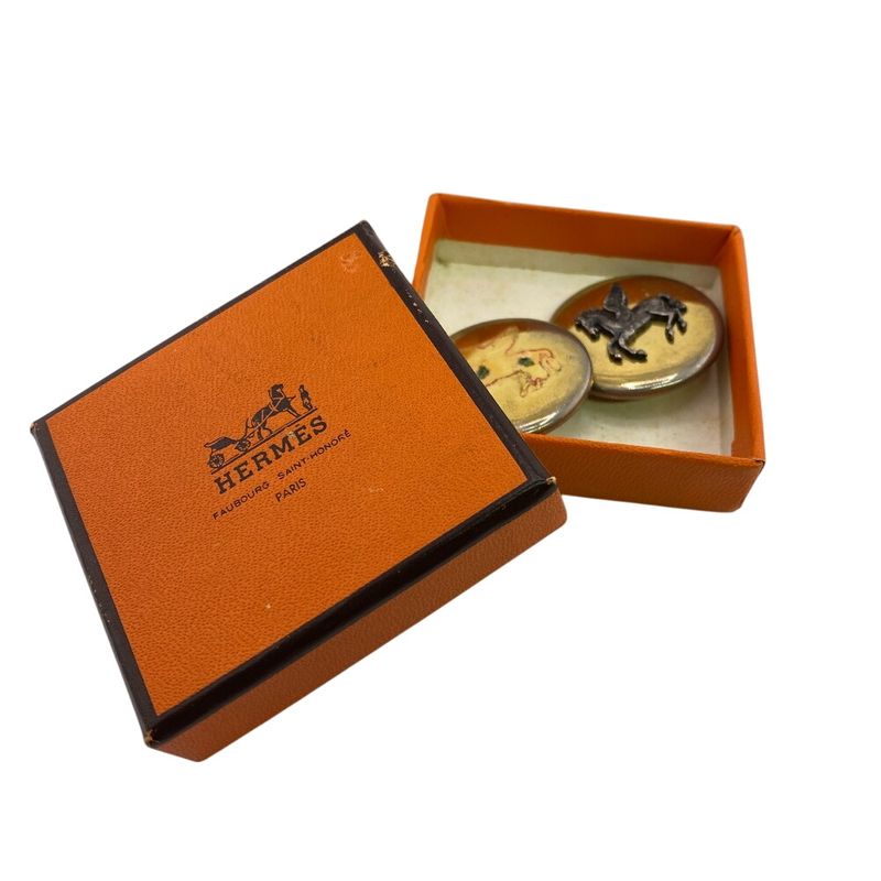 Hermes Earring Gold Ladies