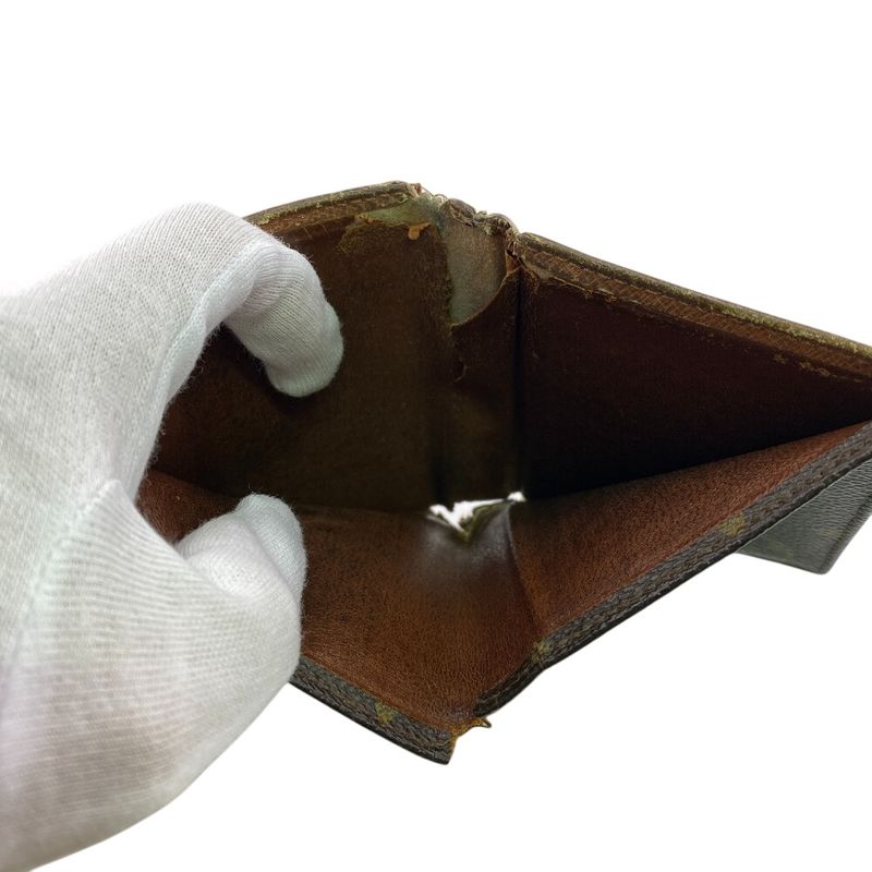 Louis Vuitton Vintage Card Case Beige Men's