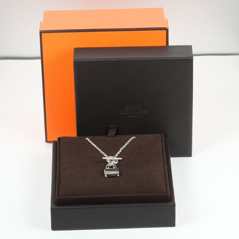 Hermes Amulet Constance Silver 925 Ladies 12.5g Necklace