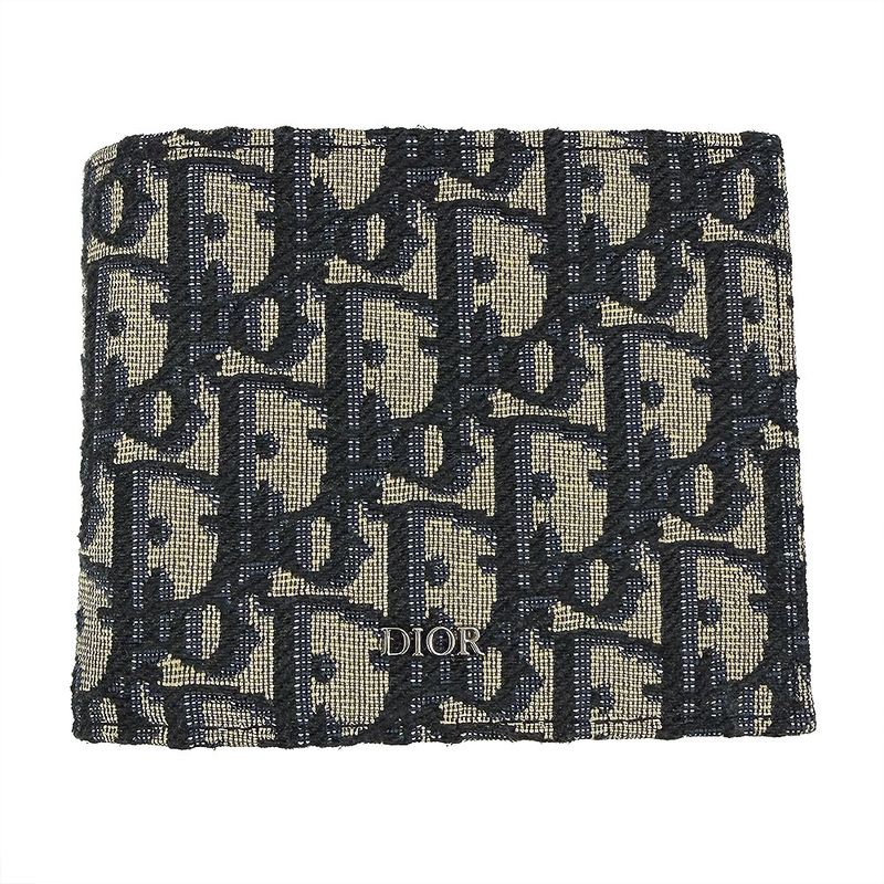 Dior Oblique Bifold Wallet Bifold Wallet