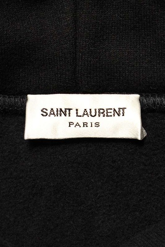 Saint Laurent Paris 773358 Y36sw Logo Embroidery Hoodie Men's M