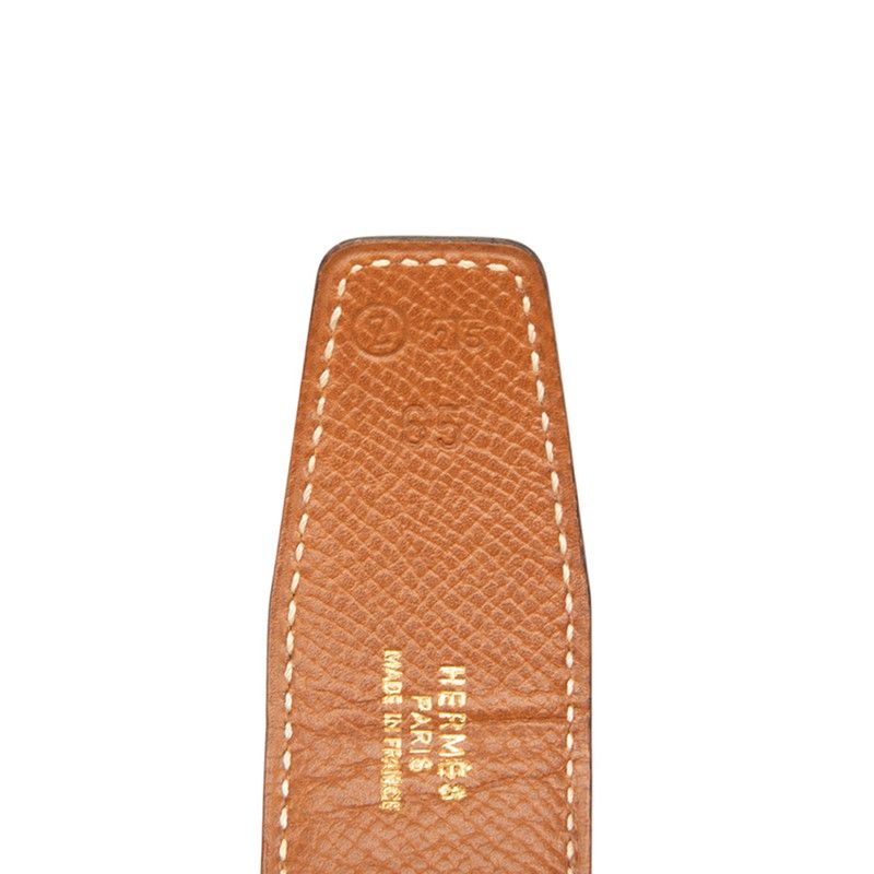 Hermes Horse Kit Belt Size: 65 Black Brown Leather Women Hermes