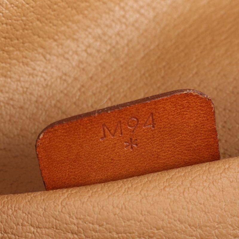 Vintage Celine Macadam Leather 2WAY Vanity Bag Crossbody Shoulder Crossbody