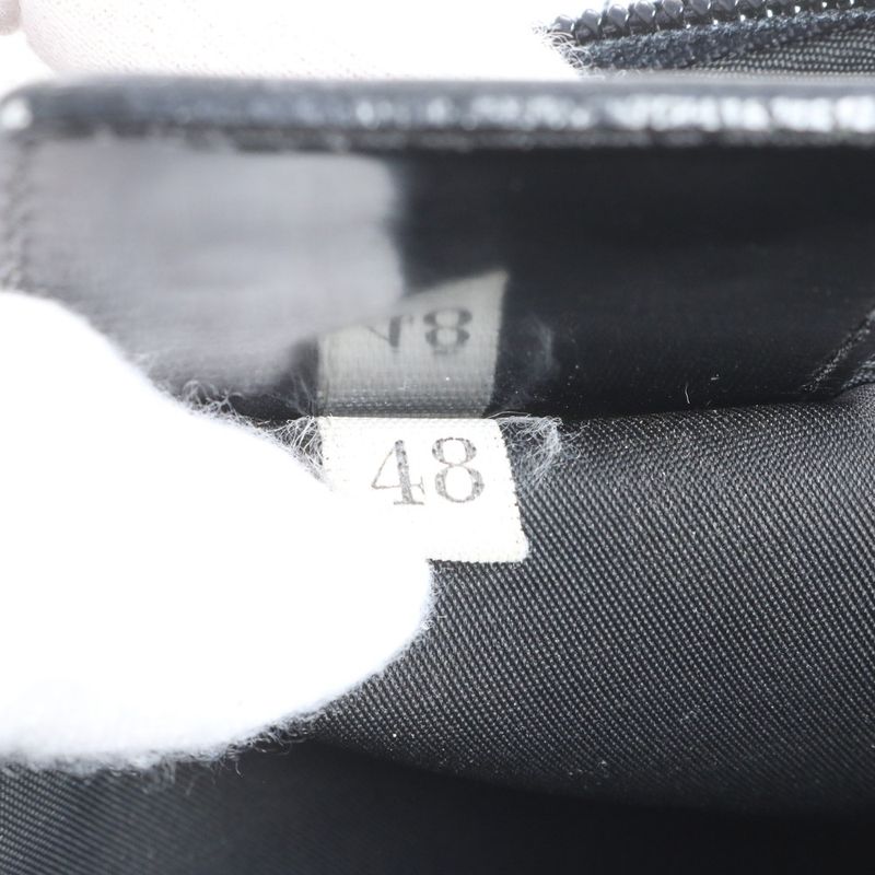 Prada Tessuto Nylon Triangle Logo Shoulder Bag Crossbody Messenger Black Mens