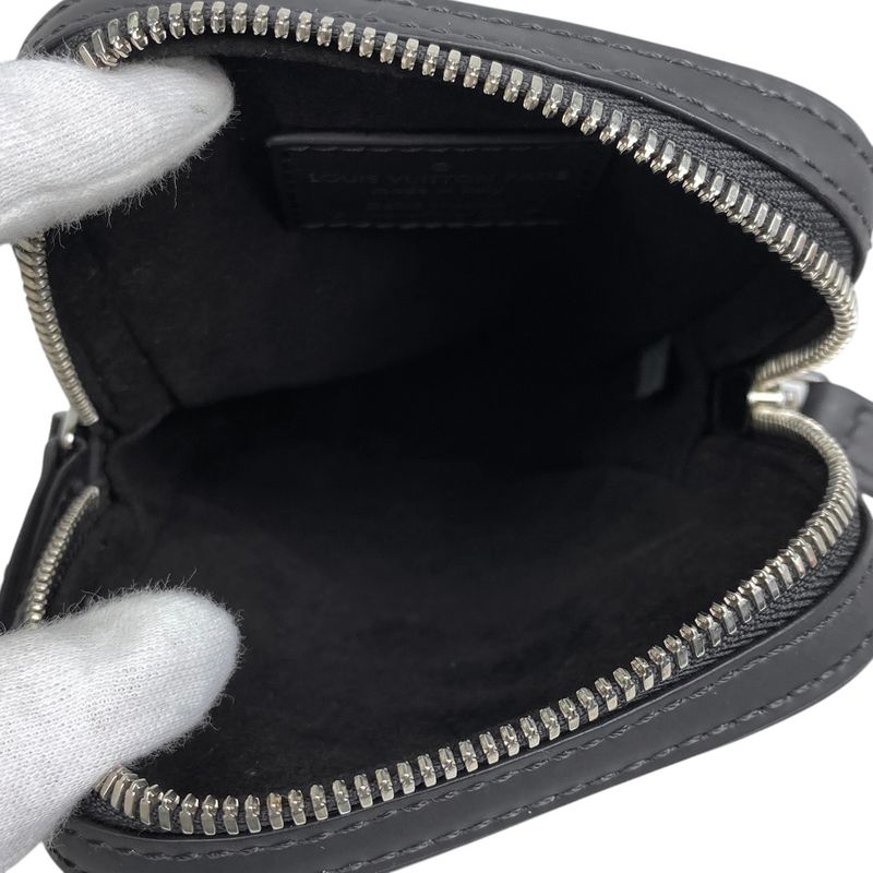 Louis Vuitton Danube PPM Supreme Collaboration Shoulder Bag Epi Noir Black