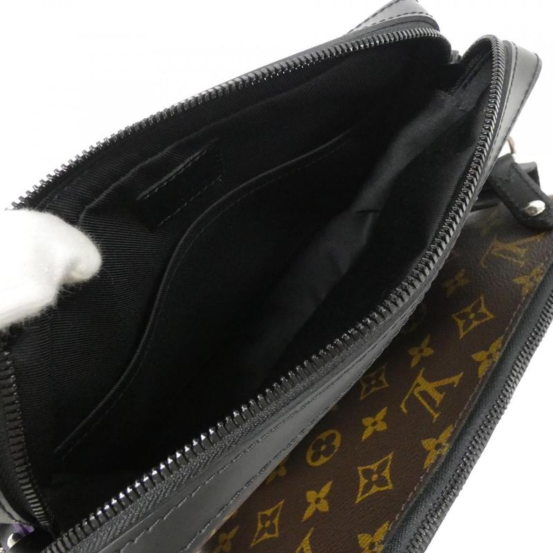 Louis Vuitton Monogram Macassar (LV Color Mania) Trio Messenger M46266 Shoulder