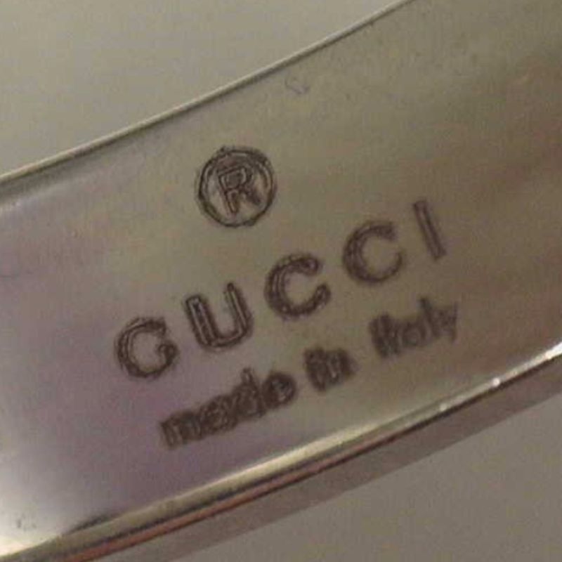 Gucci Icon No 18 Icon Ring 18k White Gold Ring / Ring Gucci White