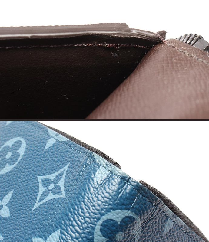 Monogram Louis Vuitton Round Zipper Long Wallet Zippy Wallet Vertical M82799