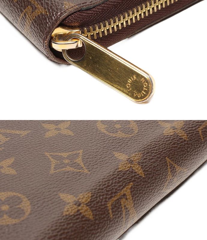 Louis Vuitton Round Zipper Long Wallet Zippy Wallet M42616 Ladies Louis Vuitton