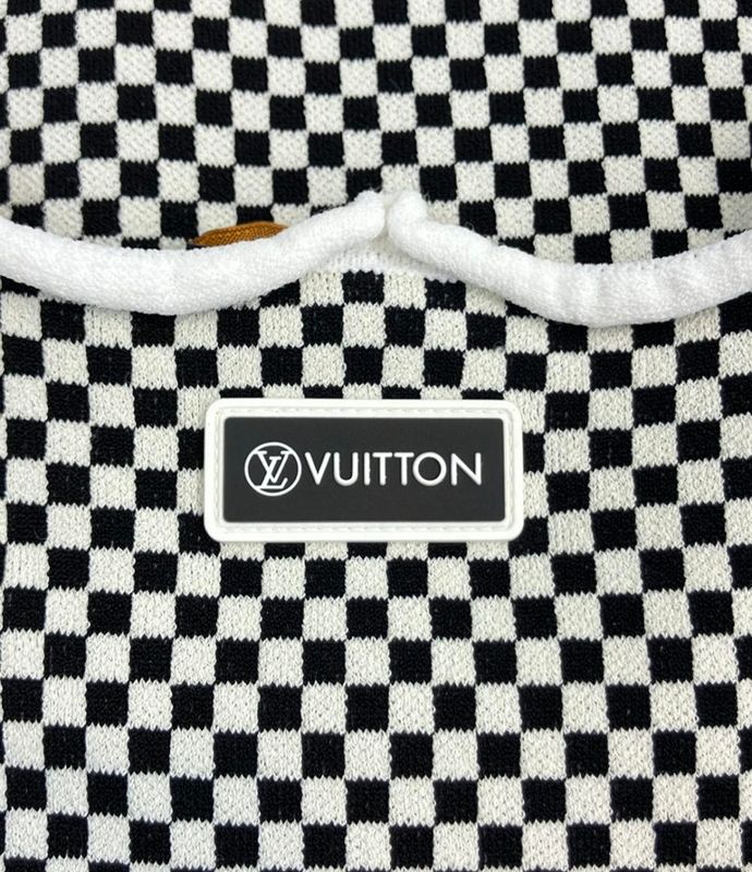 Louis Vuitton Checkered Cut and Sewn Women's Size S Louis Vuitton
