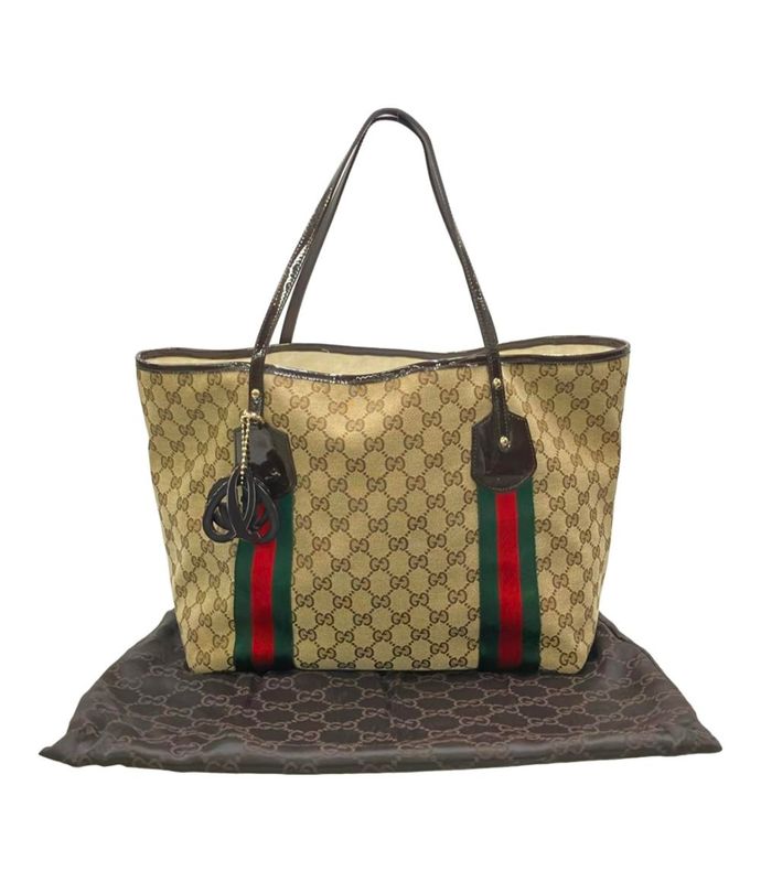 GG Canvas Gucci Tote Bag Shoulder Bag Shoulder 211970 520981 Ladies Gucci