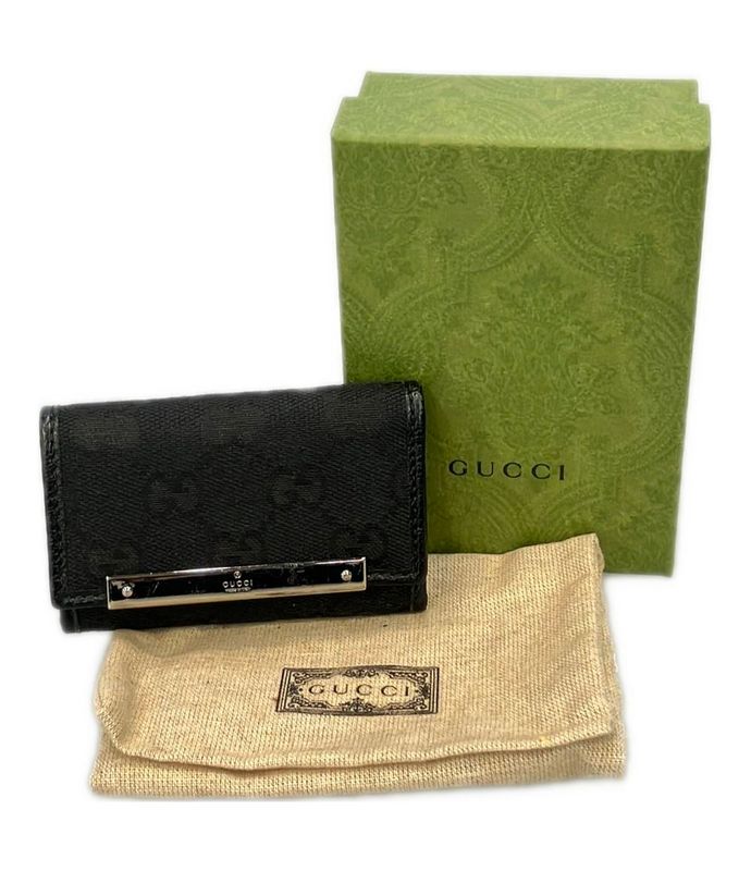 Gucci 6-stack Key Case In GG Canvas 127048 1147 Men's Gucci
