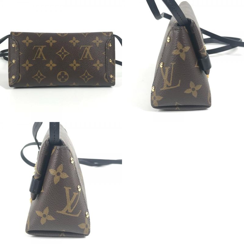 Louis Vuitton Shoulder Bag Portefeuille Toblerone Chain M61502 Monogram Canvas