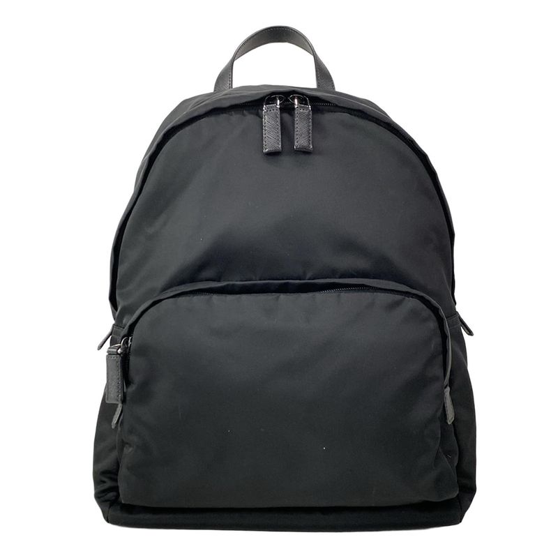 Prada Backpack Sac - Black Leather