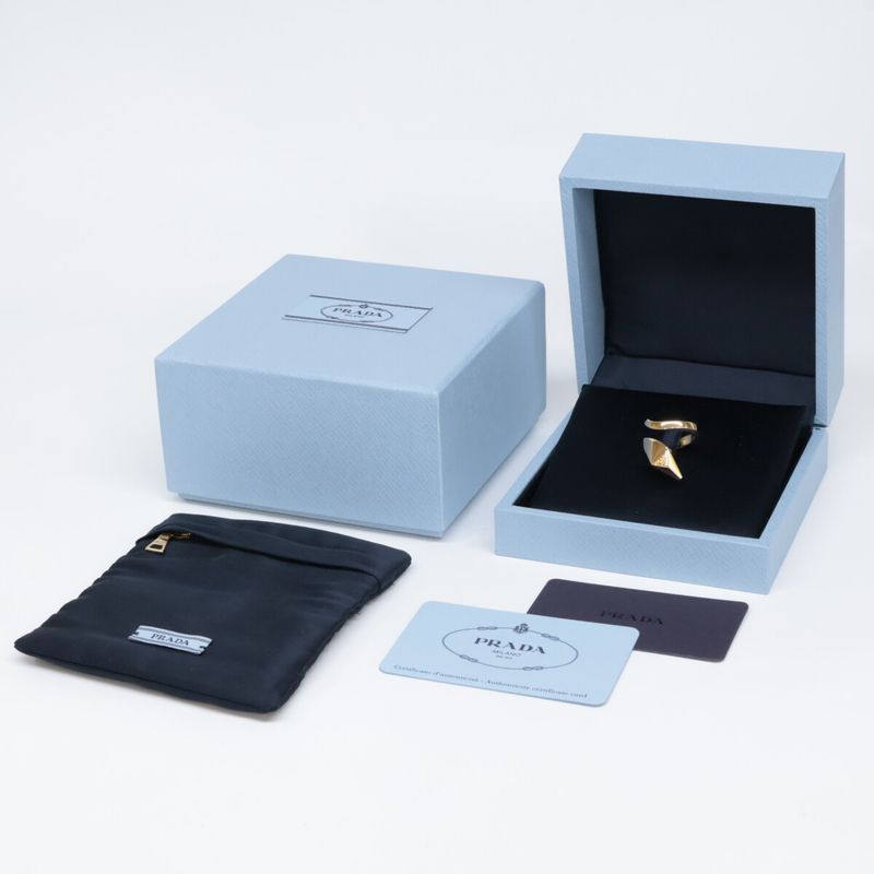 Prada 1ja136 750 Eternal Gold Snake 19 17