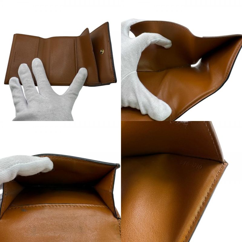 Celine Small Trifold Wallet Trifold Wallet Black Women