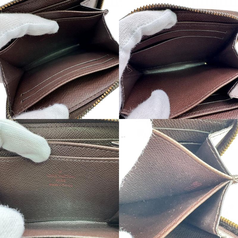 Louis Vuitton N63070 Zippy Coin Purse Coin Case Brown Unisex