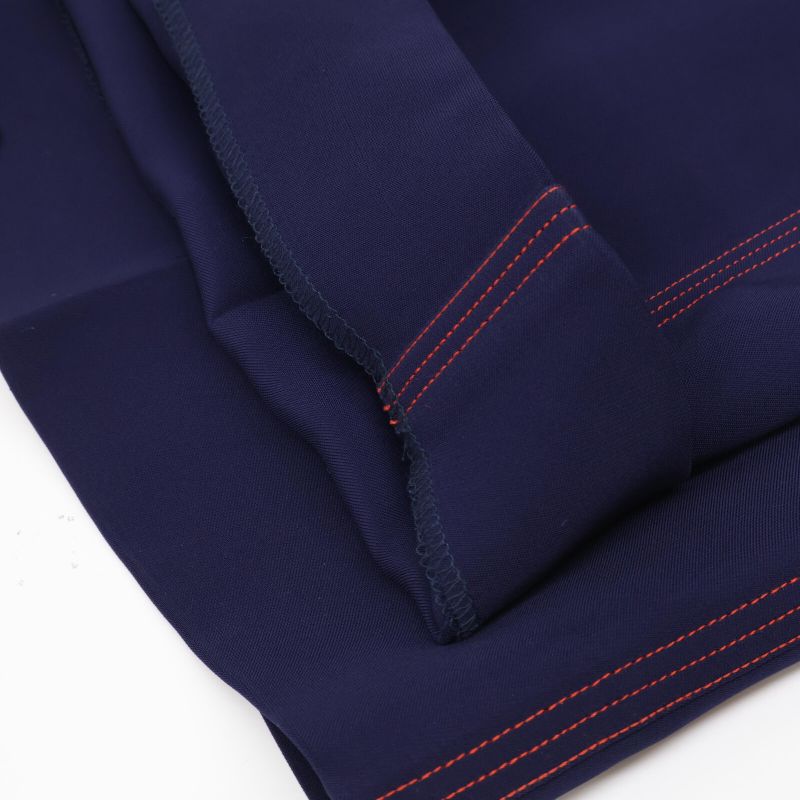 Celine 2 1m60/6108 Navy Phoebe Period Back Pocket Stitching Slacks Pants 36