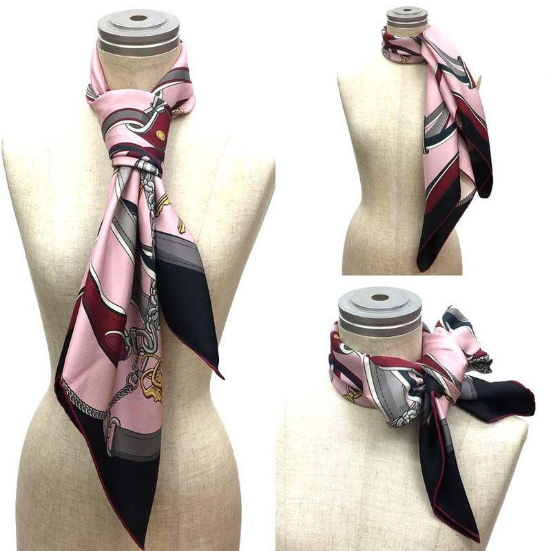 Louis Vuitton Scarf Carré All The Straps M76653 Unused Aq4988