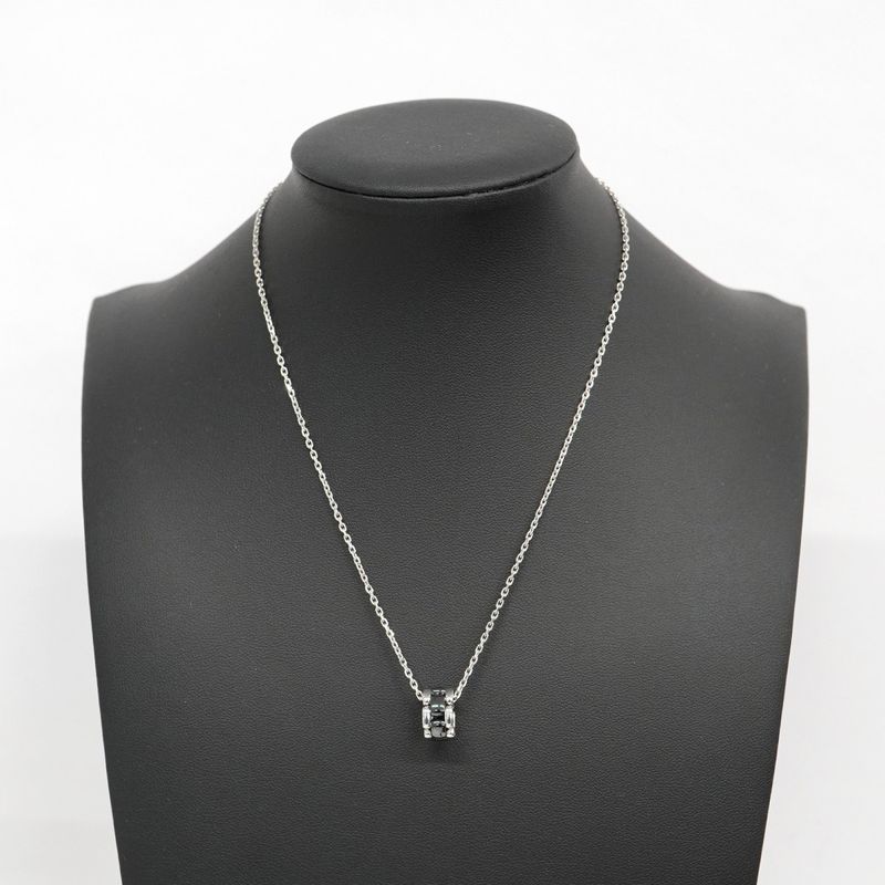 Chanel Necklace Ultra Collection 18K White Gold White Gold Ceramic Black Cles