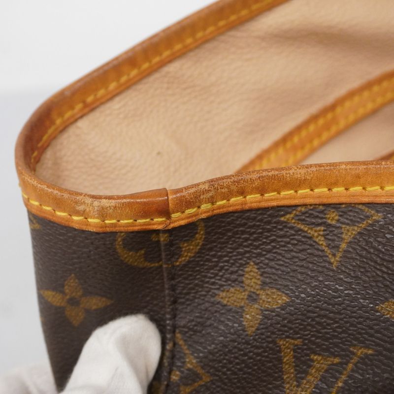Louis Vuitton Tote Bag Monogram Bucket GM M42236 Brown Ladies