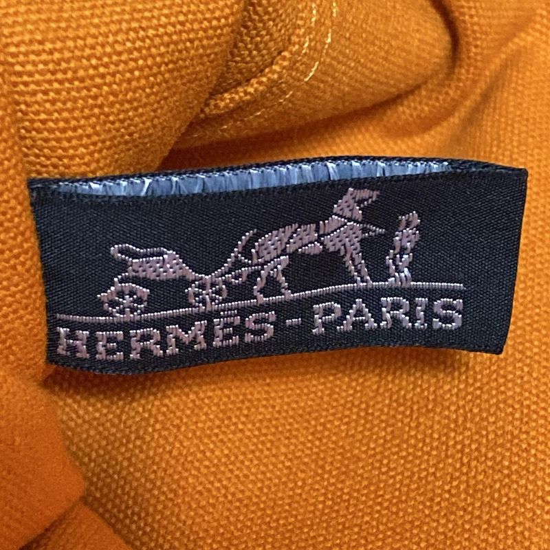 Hermes Fourre Tout Tote MM Hawaii Limited Edition Bordeaux And Orange