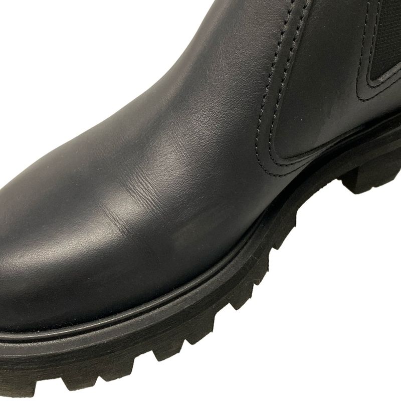 Celine Short Boots 36 1/2 Women - Black Side Gore Leather